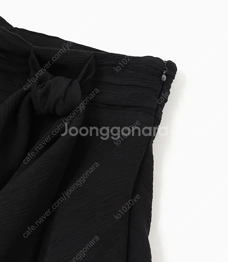 리엘 벨 미니 스커트 Bell mini skirt 블랙...--6