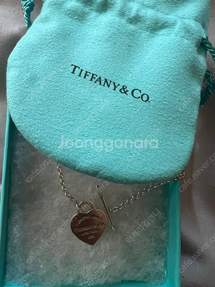 티파니앤코 리턴투 하트 화살표 목걸이 (정품)--0