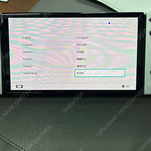 닌텐도 스위치 OLED 판매합니다.(+ 젤다 왕눈 & 마리오카드 8 디럭스)