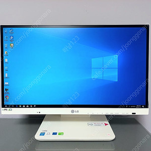 20만원 - LG 일체형 올인원 PC 23V54 i5-4200m / 8G / SSD 120G TV가능 HDMI외부입력가능