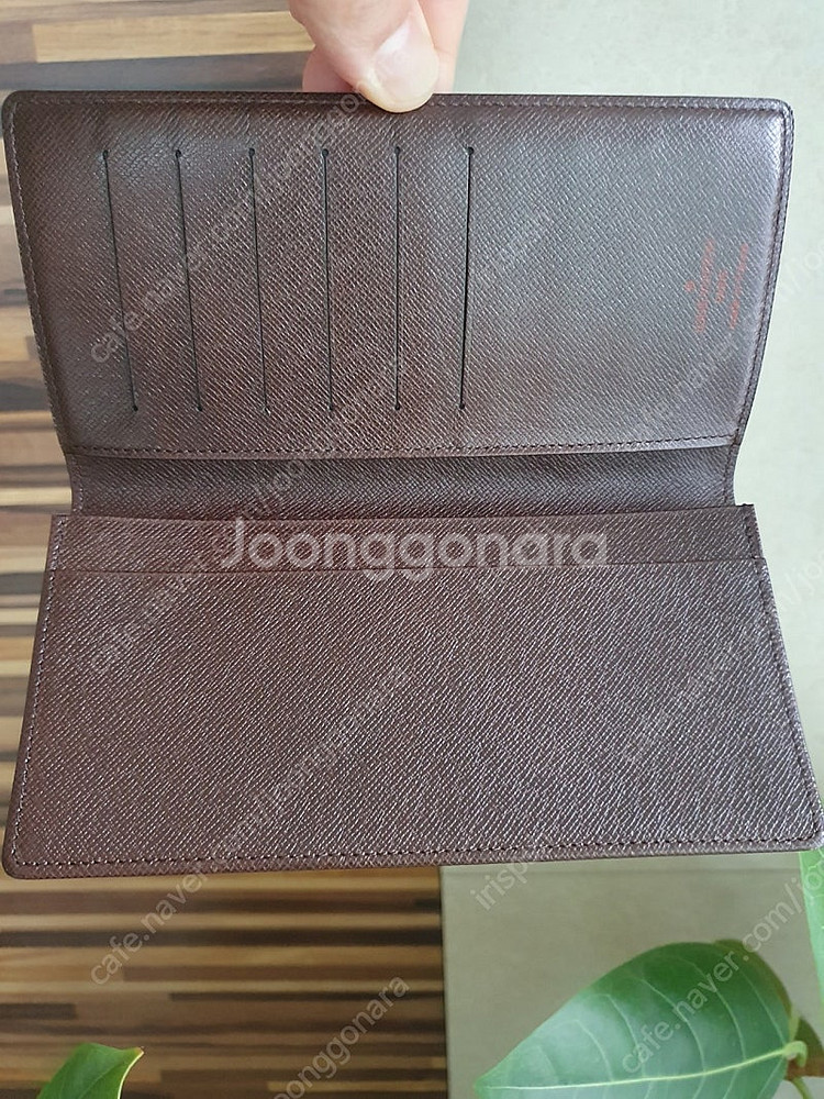 정품 루이비통 다미에 장지갑(1)(사용감적음)--5