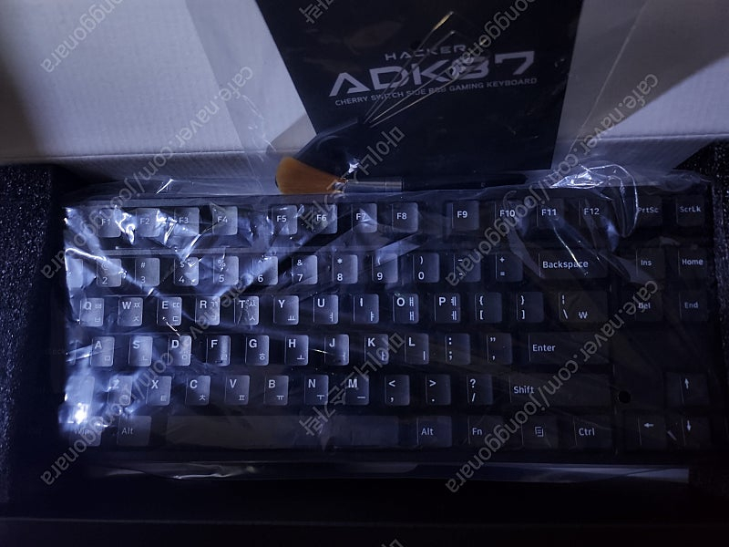 앱코 ADK87 체리 갈축 키보드 앱코 N550 ENC 이미지