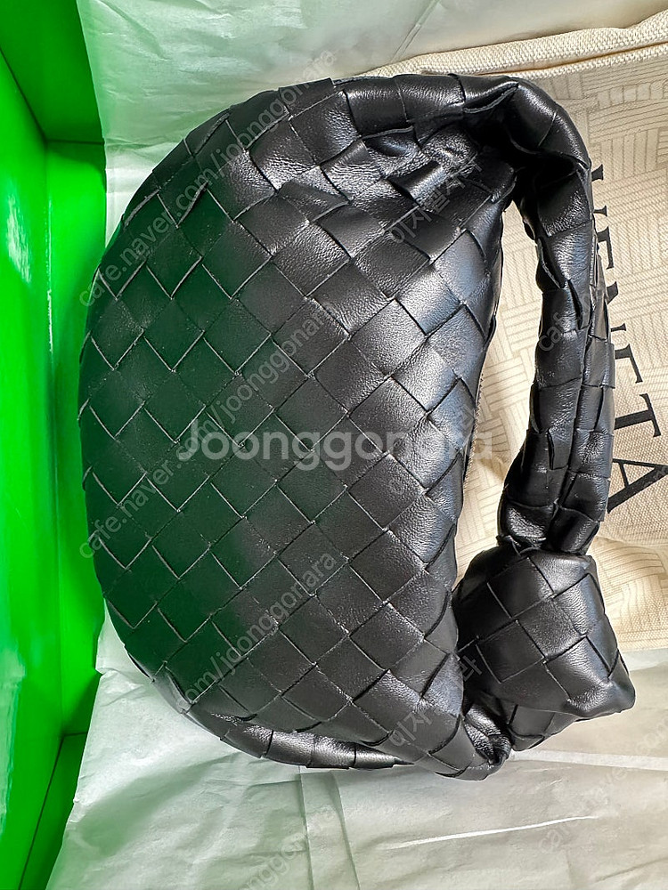 보테가베네타 미니조디 블랙 새상품--2