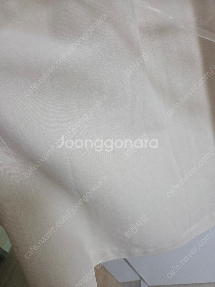 유메르 세일 린넨슬리브리스 원피스 라이트베이지--3