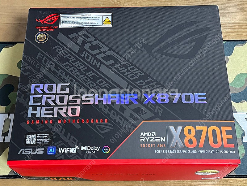 ASUS ROG CROSSHAIR X870E HERO ...--0