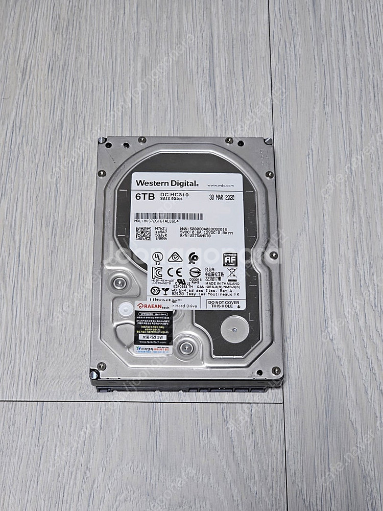 wd 울트라스타 hc310 6TB--0