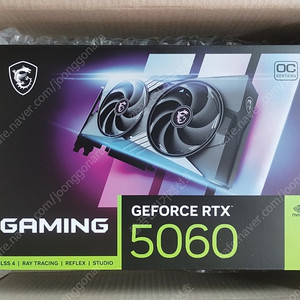Msi Geforce Rtx 5060 Gaming Oc D7 8Gb 트윈프로져