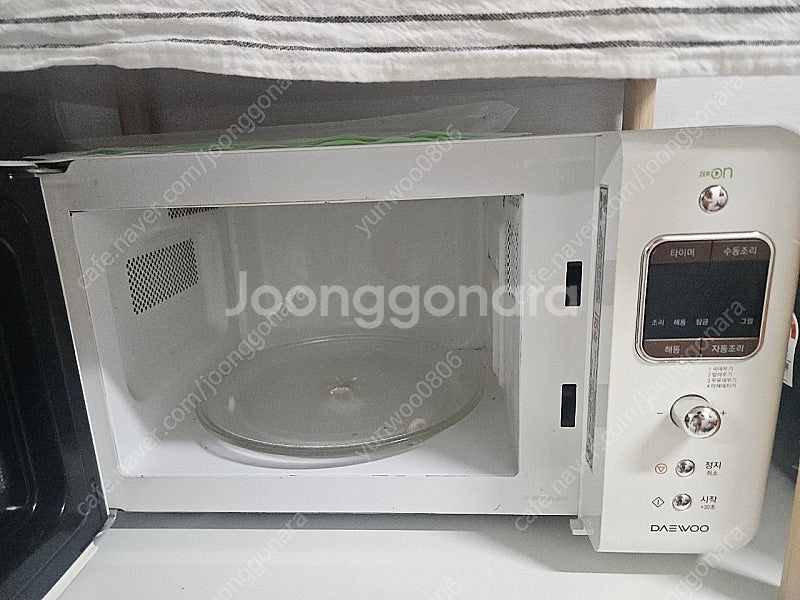대우 클래식 전자레인지 사용감은 있지만 잘됩니다.--2