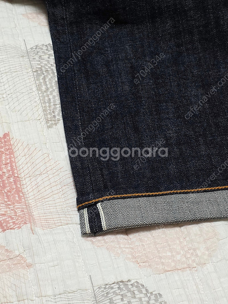 레드 토네이도 복각 셀비지 데님팬츠 33~34--2