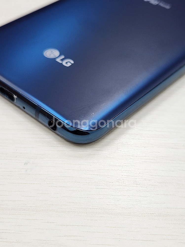 LG V40 블루색상 128용량 상태좋은 무잔상 단말기...--4