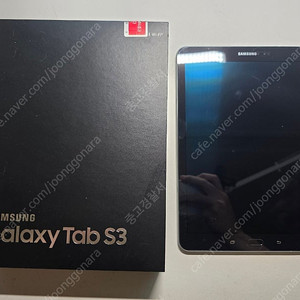 삼성 갤럭시탭S3 SM-T820 32G 실버 Wifi 팝니다.