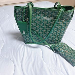 고야드 미니앙주 그린 ( 백화점영수증첨부) +참