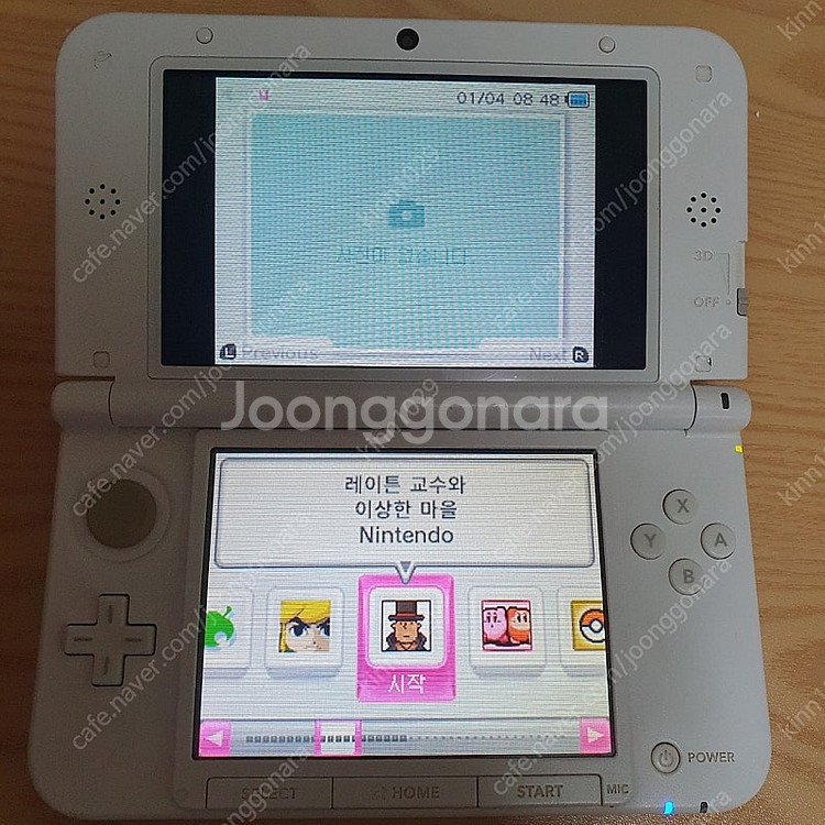 닌텐도 3ds xl 핑크 b급 ㅋㅍ--4