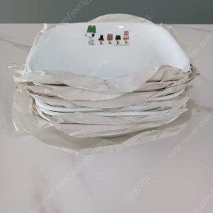 코렐 접시.코렐사각볼. 코렐 그릇 미사용새상품.코렐스누피더홈. 샐러드볼