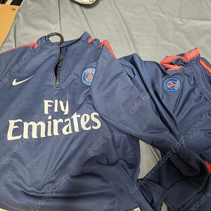 정품 PSG 스쿼드 트레이닝.긴팔세트+반팔상의