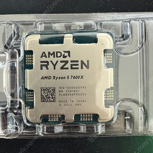 부산 라이젠 7600x CPU 급처