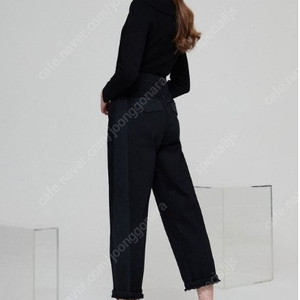 마인 MINE 한섬 컬러 블록 데님 팬츠 44 사이즈 정품