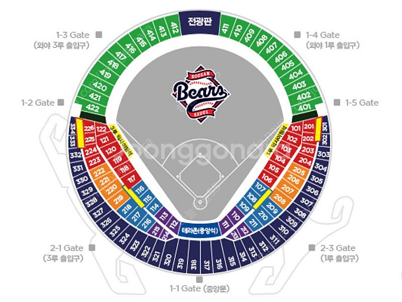 7월26일 토요일 잠실 두산베어스 1루 네이비석--0