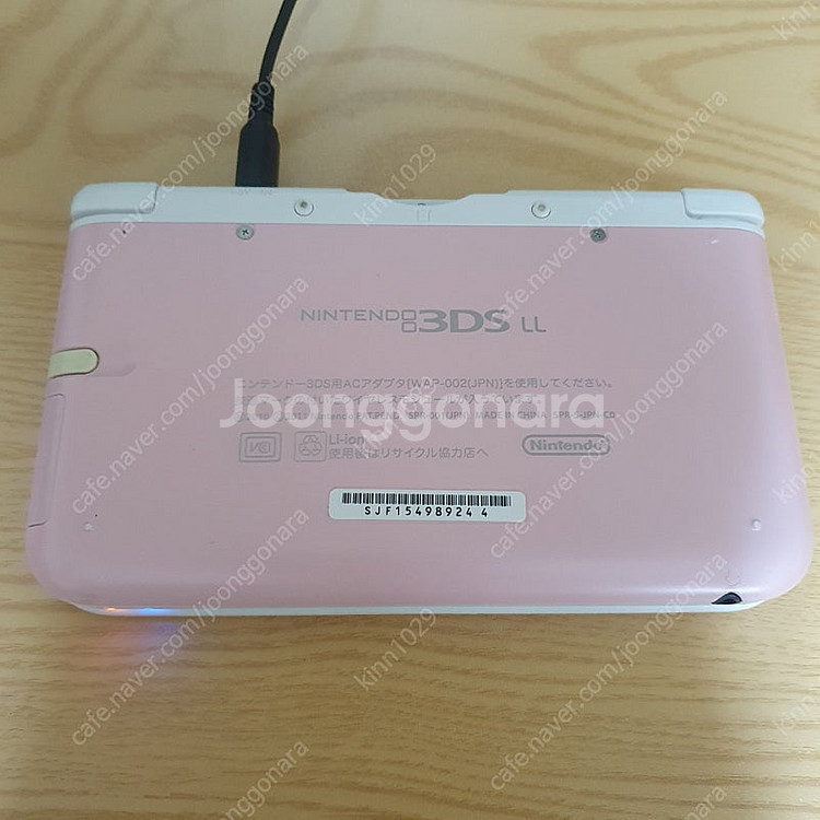 닌텐도 3ds xl 핑크 a급 박스 세트--2