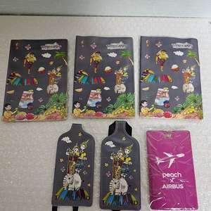 새상품-여권케이스 3개+ 네임텍 3개 일괄판매