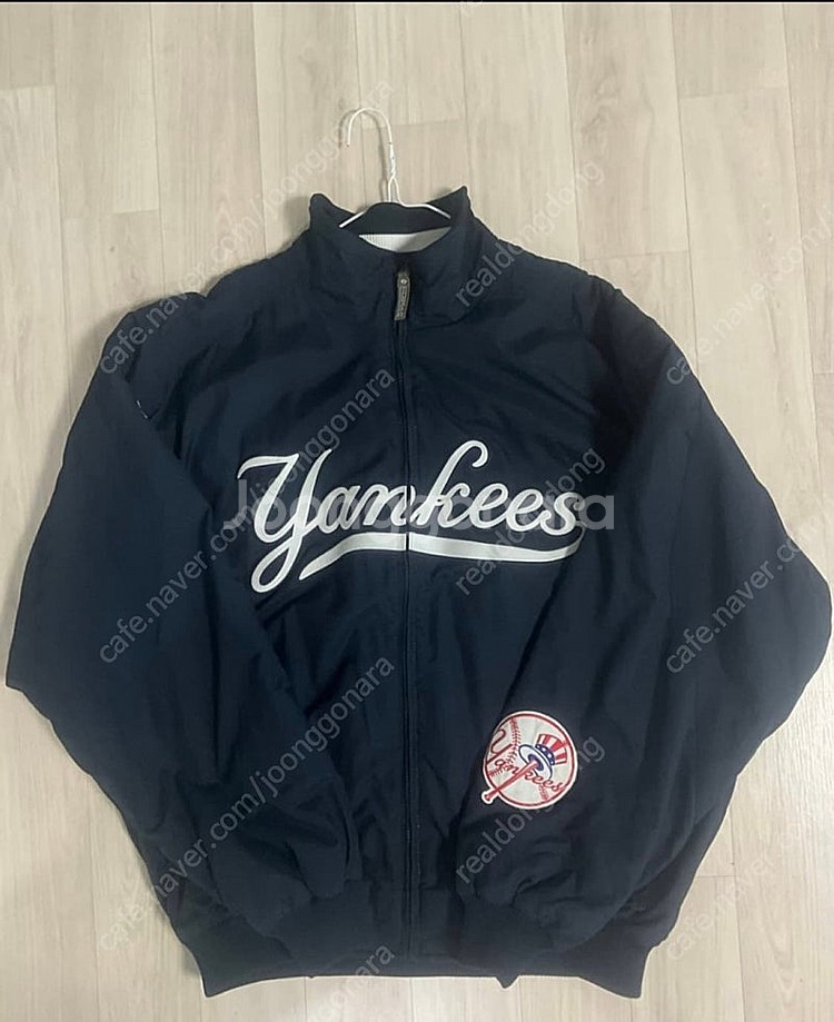 MLB 마제스틱 뉴욕양키스 오왼자켓 XL--0