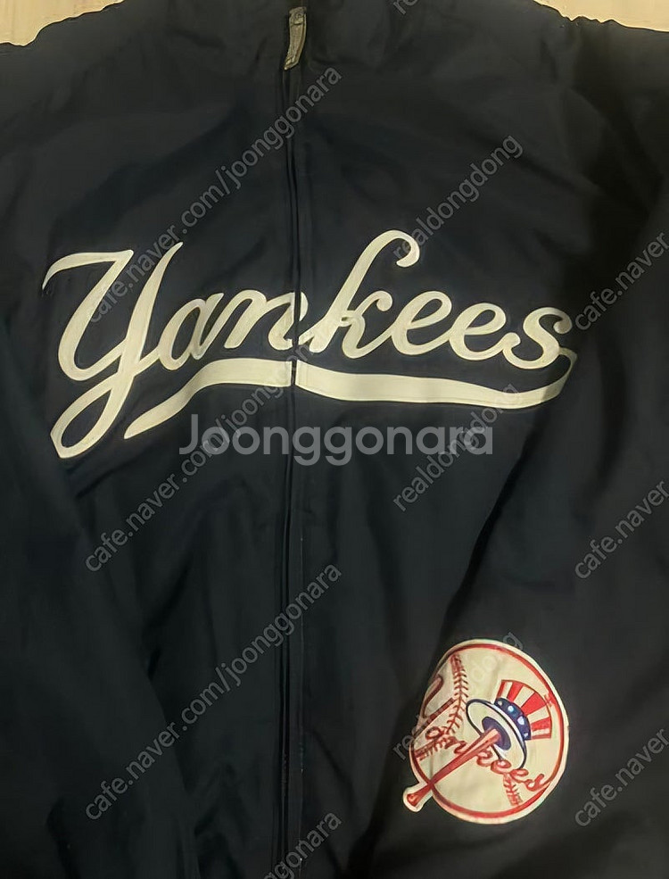 MLB 마제스틱 뉴욕양키스 오왼자켓 XL--1