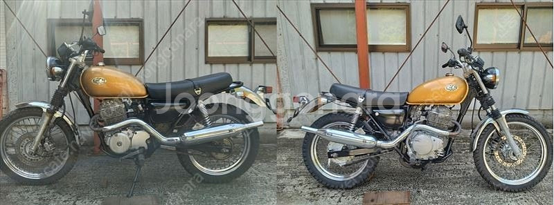 CL400 양방향 쌍발 미드업 순정머플러 (cb400s...--4
