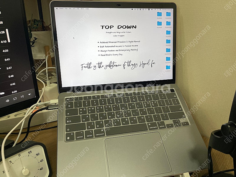 [풀박스/새것수준] 맥북에어M1/16GB/256GB 스...--0