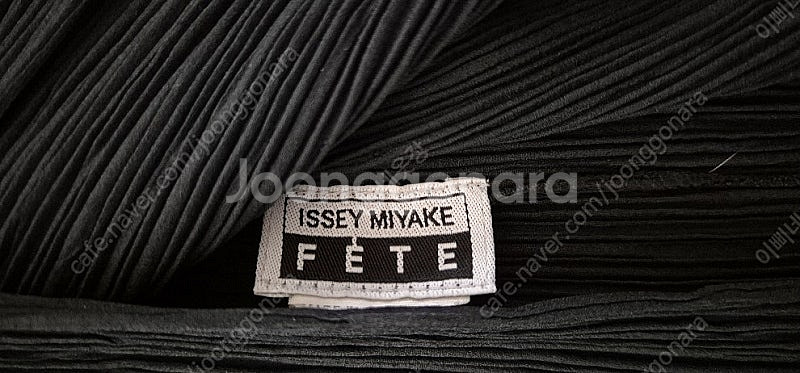 정품 이세이미야케 FETE 플리츠플리즈 해칭플리츠 블레...--5