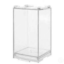 메디콤토이 베어브릭,큐브릭 100% 클리어 케이스 8개