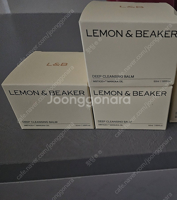 레몬앤비커 NZMA 딥 클렌징밤 50ml3개텍포--0