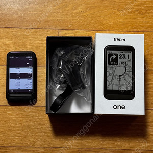 trimm one 트림원 자전거 속도계 + 케이던스 센서 풀박스