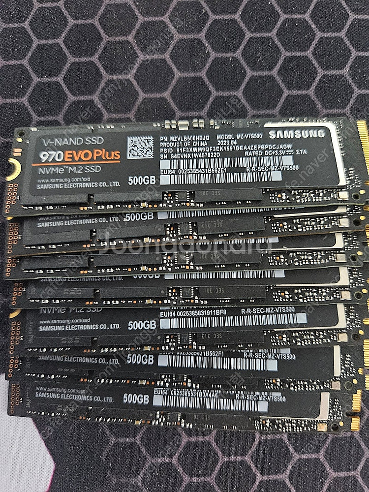 삼성 970 evo plus 500GB 판매합니다--0