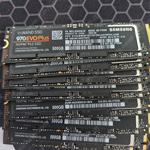 삼성 970 evo plus 500GB 판매합니다