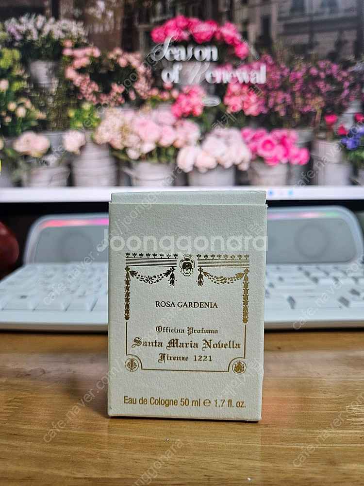 산타마리아노벨라 로사 가드니아 향수 50ml 새상품--1