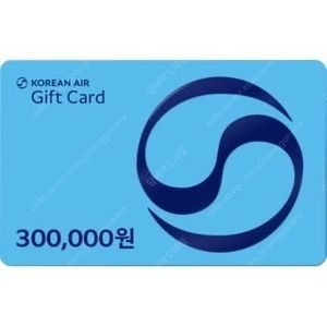대한항공 기프트카드 30만원권