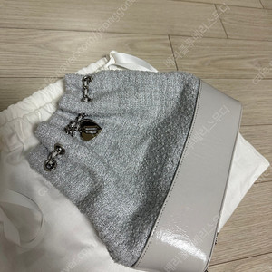 더바넷 트위드 백팩 민트