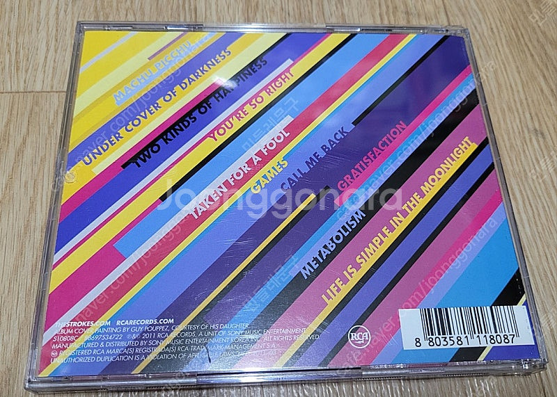 THE STROKES ANGLES CD음반/스트록스--3