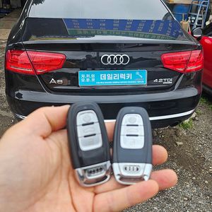 아우디 A3/A4/A6/Q3/Q5/Q7/Q8 차량키 분실대비 예비용 스페어키 제작 시 세대별 디자인 적용가능