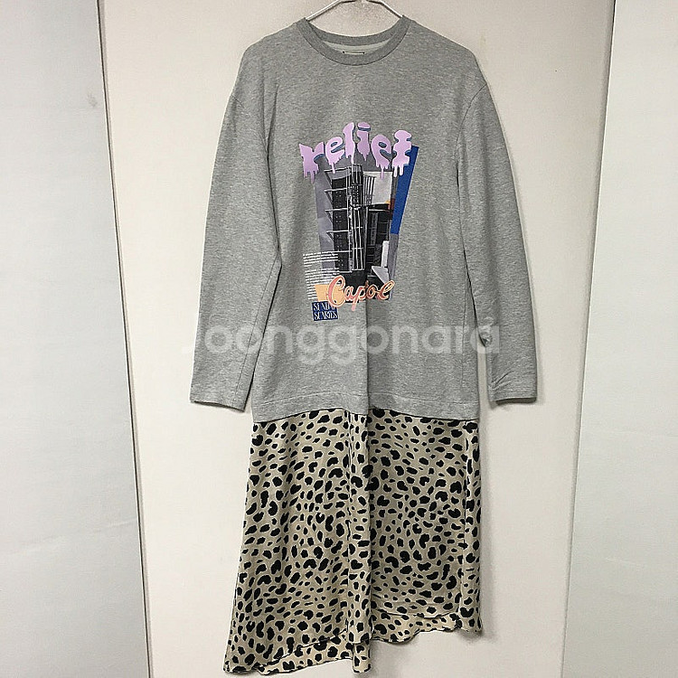 22 한섬 더스토어 맨투맨 원피스 S / 랑방 마인 오브제 타임 럭키슈에뜨 산드로 마쥬 오르 시에 시스템--0