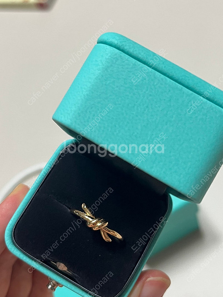 티파니앤코 노트링 로즈골드--0
