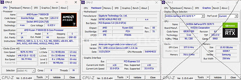 9800x3d , x870e , 리안리 쿨러 및 어항케...--1
