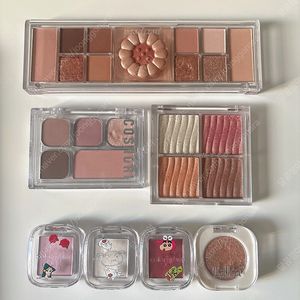 1회테스트 / 색조 아이 팔레트 ! 페리페라+코스노리+웨이크메이크 하이라이터+ 컬러그램 큐브3개 +Laka 921