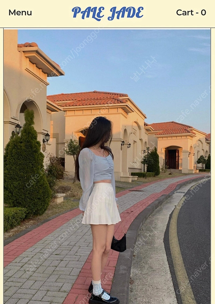 *오늘만이가격* 페일제이드 테니스 스커트 치마 화이트 M 이미지