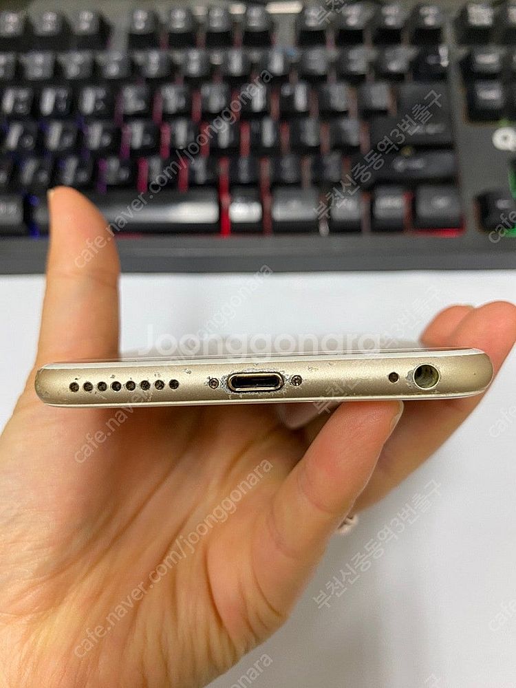 205446 아이폰6S플러스 아이폰6S+ 골드 외관깔끔...--6