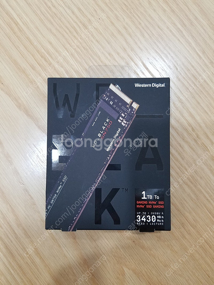 WD SN750 1TB Nvme SSD미개봉 판매, 디...--0