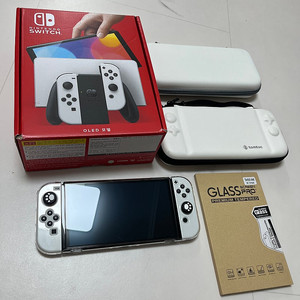 닌텐도 스위치1 oled + 탐탁 파우치