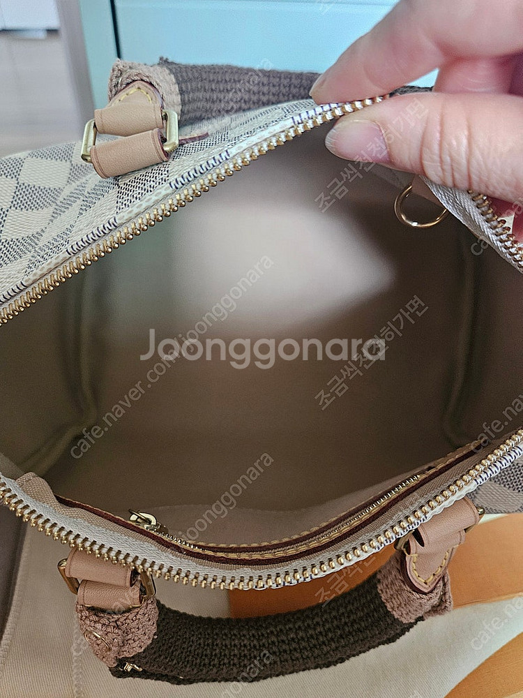 정품 루이비통 스피디 아주르 25--4