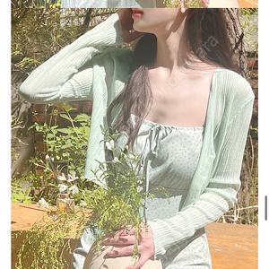 밀크코코아 lovely crop summer 가디건