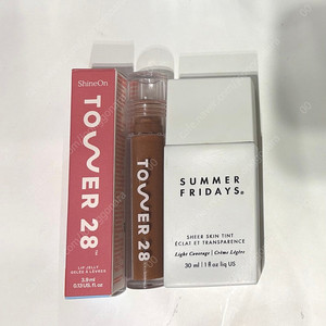 세포라 직구 summer fridays 스킨 틴트 tower28 립 젤리